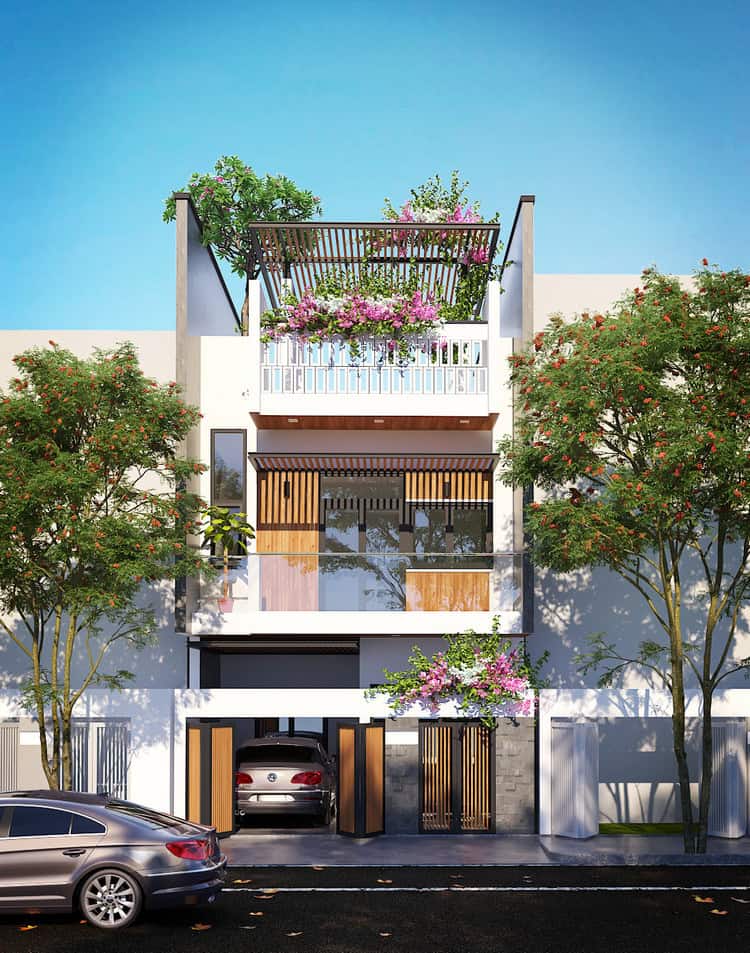 Nhà phố 2 tầng đẹp năm 2026