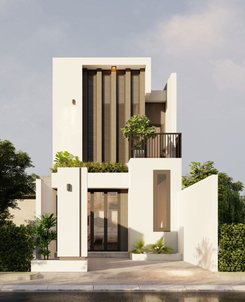 Nhà phố 2 tầng đẹp năm 2026