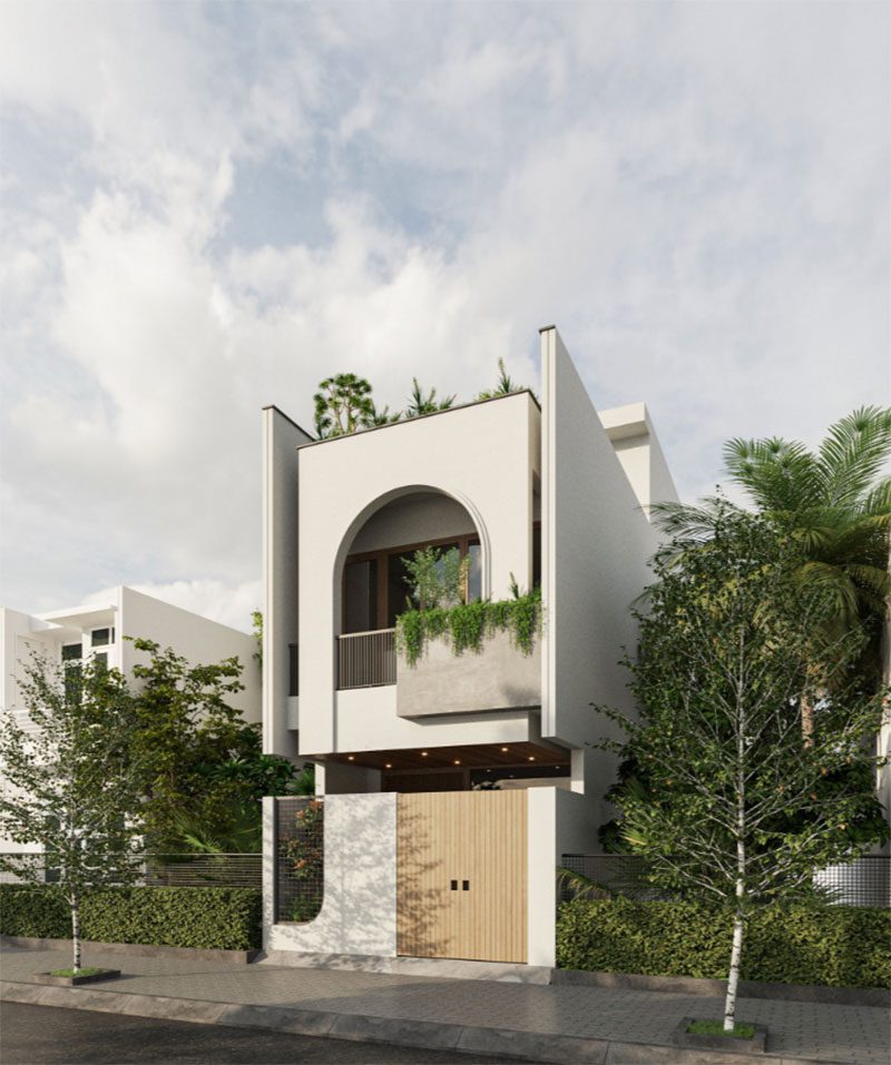 Nhà phố 2 tầng đẹp năm 2026