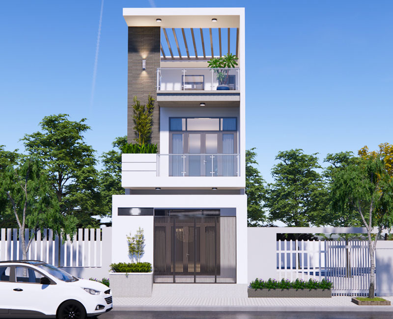 Nhà phố 2 tầng đẹp năm 2026