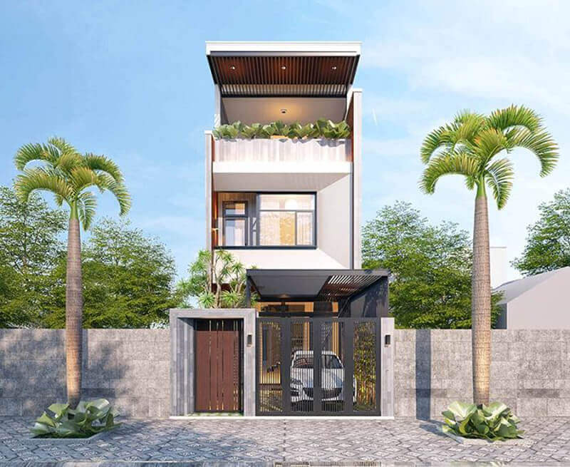 Nhà phố 2 tầng đẹp năm 2026