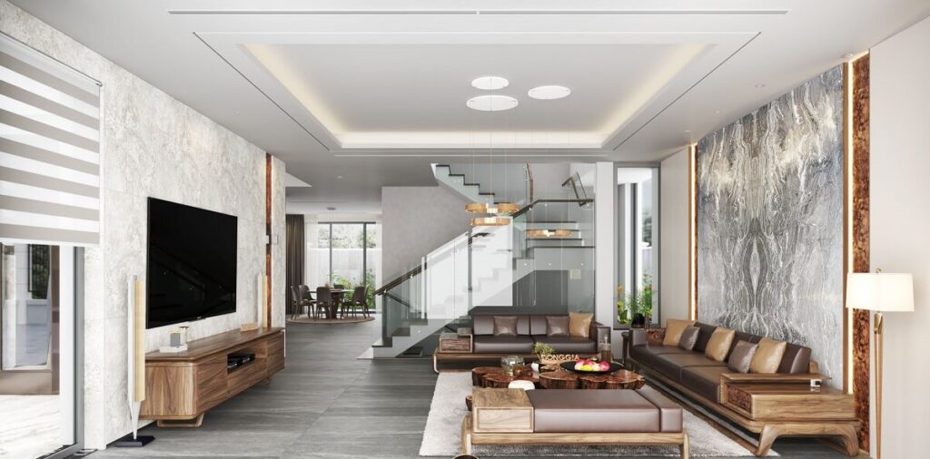 Nội thất nhà phố đẹp năm 2026