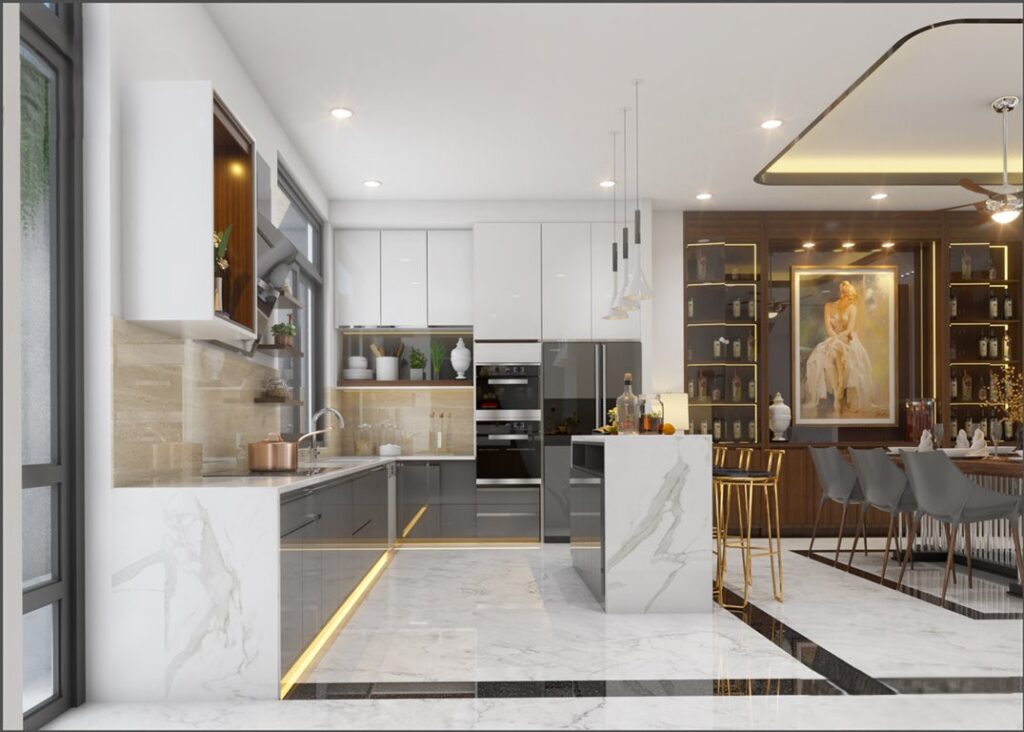 Nội thất nhà phố đẹp năm 2026