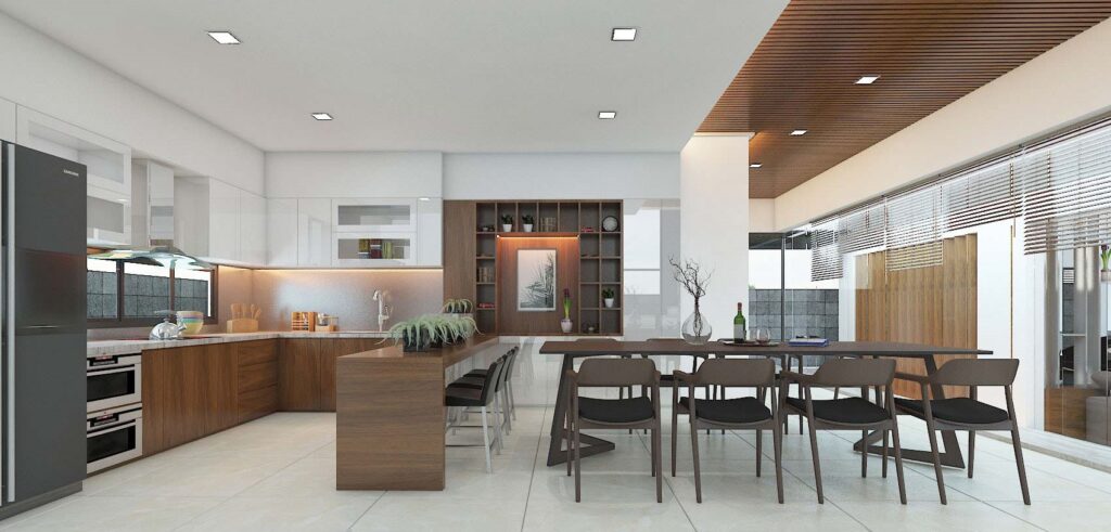 Thiết kế nội thất nhà phố