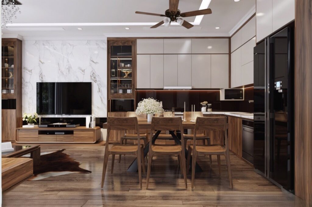 Thiết kế nội thất nhà phố